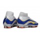 Nike Zoom Mercurial Superfly 10 Elite FG Silver Blue Yellow