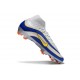 Nike Zoom Mercurial Superfly 10 Elite FG Silver Blue Yellow