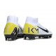 Nike Zoom Mercurial Superfly 10 Elite FG White Black Yellow