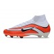 Nike Zoom Mercurial Superfly 10 Elite FG Red White Black