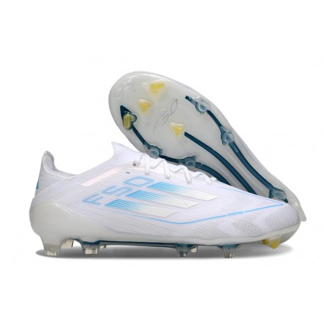 New adidas F50 Elite FG White Blue