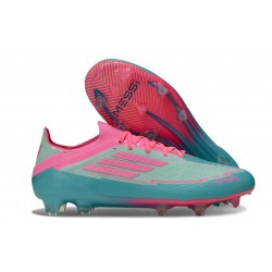 New adidas F50 Elite FG X MESSI Flash Aqua Lucid Pink Lucid Cyan