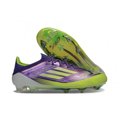 New adidas F50 Elite FG Unity Purple Solar Yellow