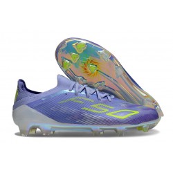 adidas F50 Elite FG Soccer Shoes Purple Rush Lucid Lemon