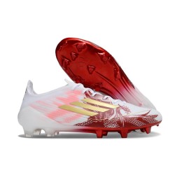 adidas F50 Elite FG Soccer Shoes Red White Gold