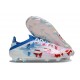 adidas F50 Elite FG Soccer Shoes Whie Blue Pink