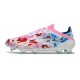 adidas F50 Elite FG Soccer Shoes Whie Blue Pink