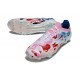 adidas F50 Elite FG Soccer Shoes Whie Blue Pink