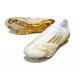 adidas F50 + FG Soccer Boots White Gold