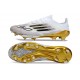 adidas F50 + FG Soccer Boots Ftwr White Black Gold Met