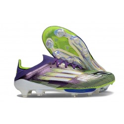 adidas F50 + FG Soccer Boots Unity Purple Solar Yellow