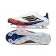 Adidas F50 Elite Laceless X Son FG White Black Bright Red