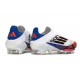 Adidas F50 Elite Laceless X Son FG White Black Bright Red