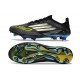 adidas F50 + FG Soccer Boots Core Black Iron Met. Lucid Lemon