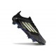 adidas F50 + FG Soccer Boots Core Black Iron Met. Lucid Lemon