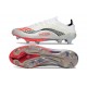adidas F50 + FG Soccer Boots X MESSI Ftwr White Lucid Red Silver Met.