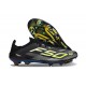 adidas F50 + FG Soccer Boots Core Black Iron Met. Lucid Lemon