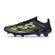 adidas F50 + FG Soccer Boots Core Black Iron Met. Lucid Lemon