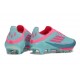 adidas F50 + FG Soccer Boots X MESSI Flash Aqua Lucid Pink Lucid Cyan