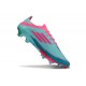 adidas F50 + FG Soccer Boots X MESSI Flash Aqua Lucid Pink Lucid Cyan