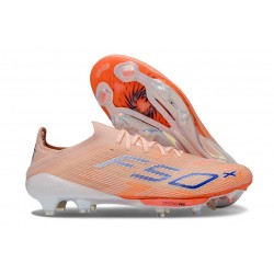adidas F50 + FG Soccer Boots Orange Blue