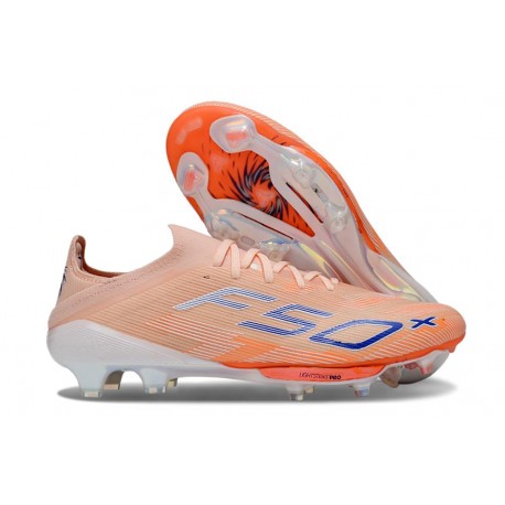 adidas F50 + FG Soccer Boots Orange Blue