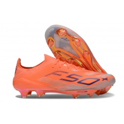 adidas F50 + FG Soccer Boots Orange Black