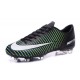 Soccer Cleats 2016 - Nike Mercurial Vapor 11 FG Black White Blue Volt