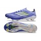 adidas F50 + FG Soccer Boots Purple Rush Lucid Lemon
