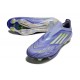 adidas F50+ Laceless FG Shoes Purple Rush Lucid Lemon