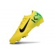 Nike Air Zoom Mercurial Vapor 16 Elite FG Mbappe Yellow Green Black