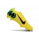 Nike Air Zoom Mercurial Vapor 16 Elite FG Mbappe Yellow Green Black