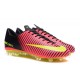 Shoes For Men - Nike Mercurial Vapor 11 FG Soccer Football Total Crimson Volt Black Pink Blast