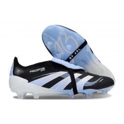 Adidas Predator Elite Foldover Tongue FG Black White Blue