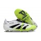 Adidas Predator Elite Foldover Tongue FG White Core Black Lucid Lemon