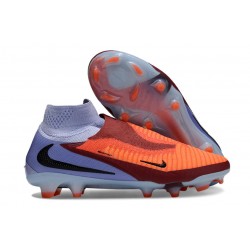 Nike Phantom 6 High Cut Elite FG Royal Tint Bright Crimson Black