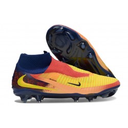 Nike Phantom 6 High Cut Elite FG X Haaland Laser Orange Lemon Venom Blue Void
