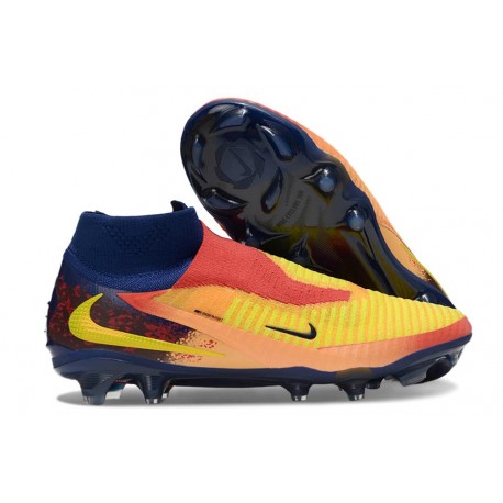 Nike Phantom 6 High Cut Elite FG X Haaland Laser Orange Lemon Venom Blue Void