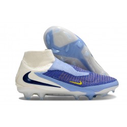 Nike Phantom 6 High Cut Elite FG Racer Blue White Dark Obsidian