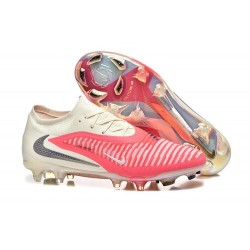 New Nike Phantom 6 Low Cut Elite FG Red Beige Black