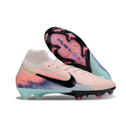 Nike Zoom Mercurial Superfly 10 Elite FG Pink Blue Black