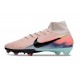 Nike Zoom Mercurial Superfly 10 Elite FG Pink Blue Black