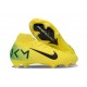 Nike Zoom Mercurial Superfly 10 Elite FG KM Yellow Green Black