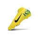 Nike Zoom Mercurial Superfly 10 Elite FG KM Yellow Green Black