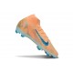 Nike Zoom Mercurial Superfly 10 Elite FG KM Orange Blue