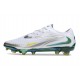 New Nike Phantom 6 Low Cut Elite FG White Silver Green