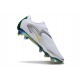 New Nike Phantom 6 Low Cut Elite FG White Silver Green
