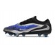 New Nike Phantom 6 Low Cut Elite FG Blue Black Silver