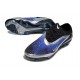 New Nike Phantom 6 Low Cut Elite FG Blue Black Silver