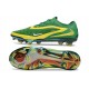 New Nike Phantom 6 Low Cut Elite FG Green Yellow